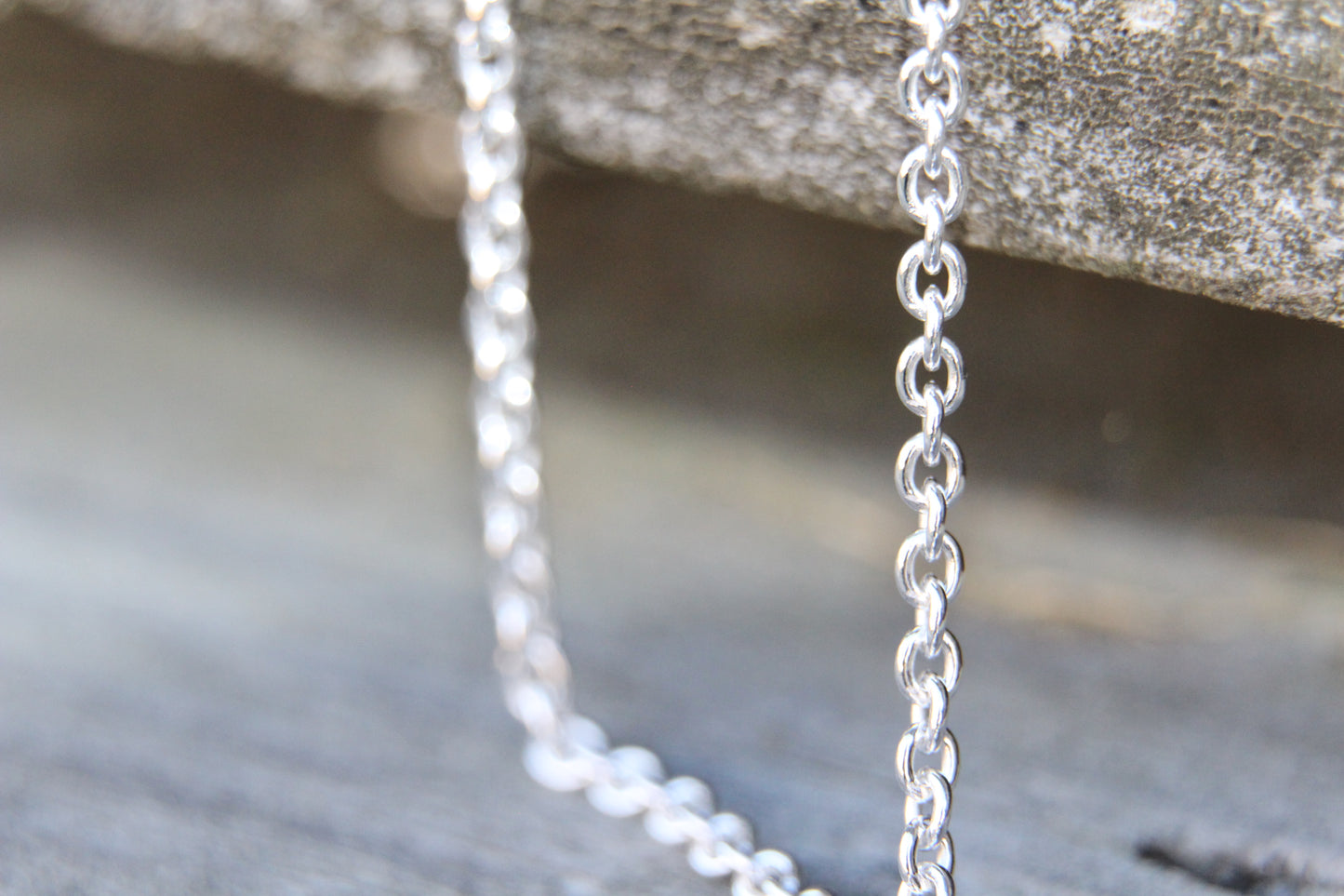 Sterling Silver Round Cable Chain