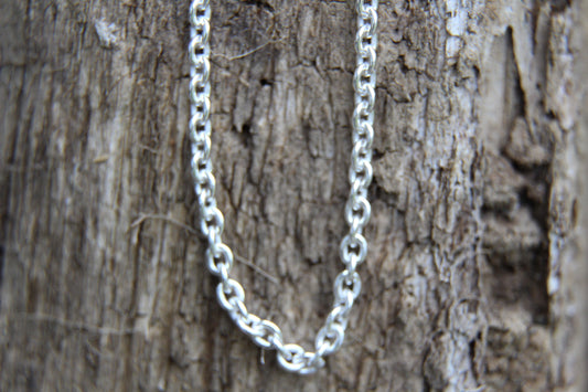 Sterling Silver Round Cable Chain